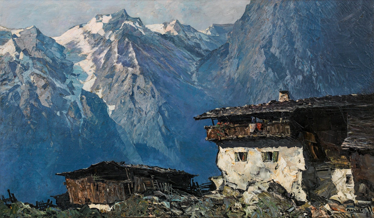 Bergbauernhaus by Oskar Mulley