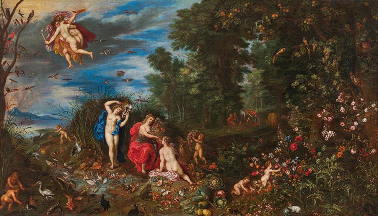 Allegory of the Four elements by Jan Brueghel the Younger