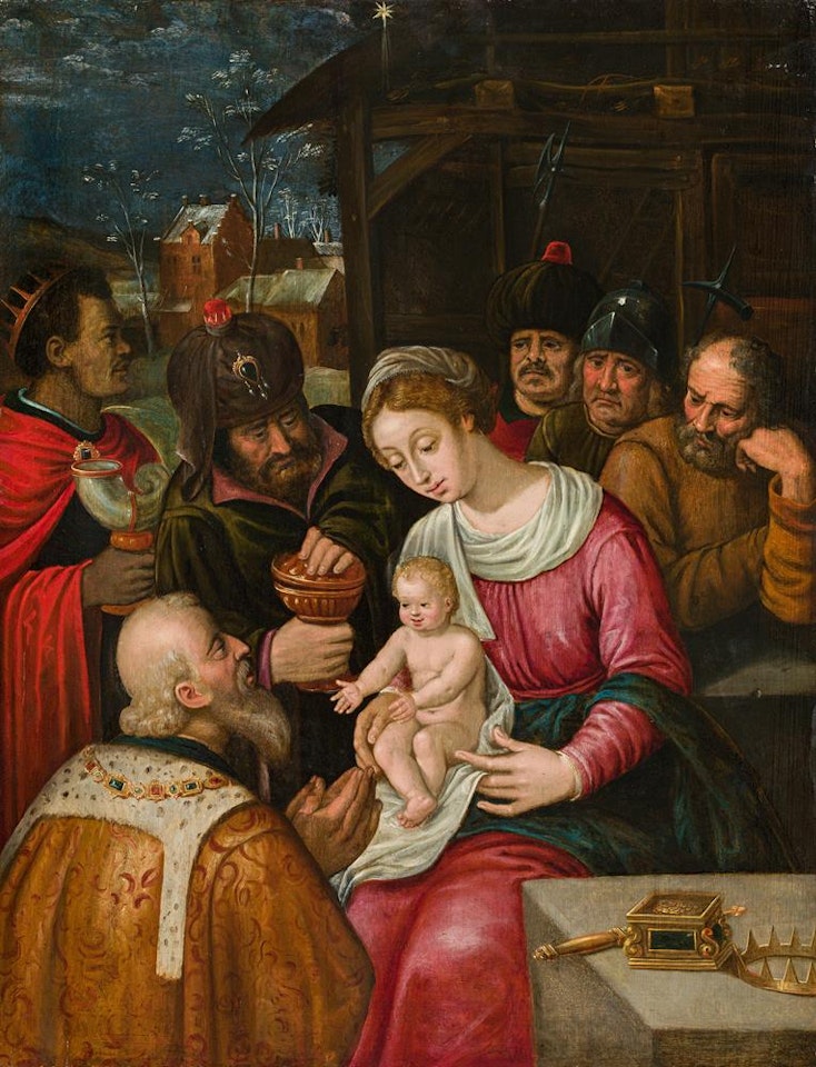 Adoration of the Magi by Flemish School