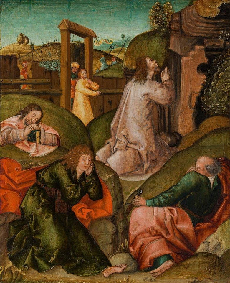Agony in the Garden by German School