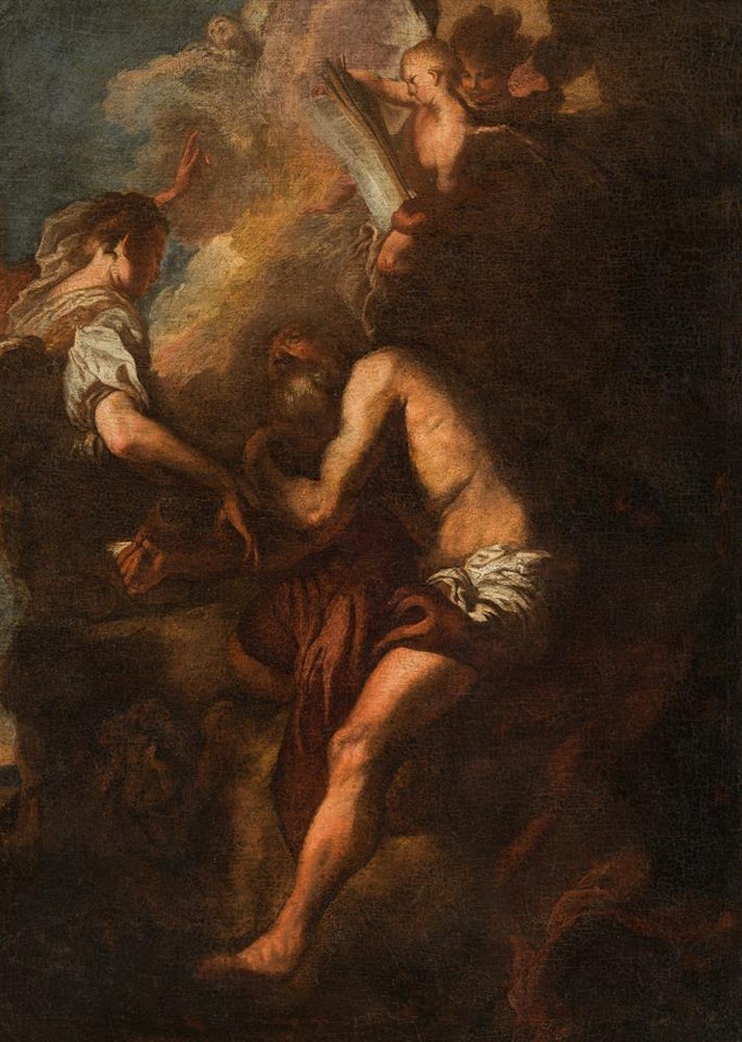 Saint Jerome by Italian School