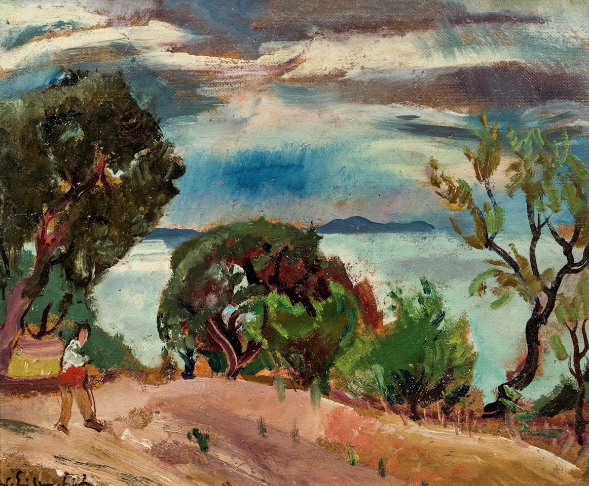 Reede vor Hyères by Willy Eisenschitz