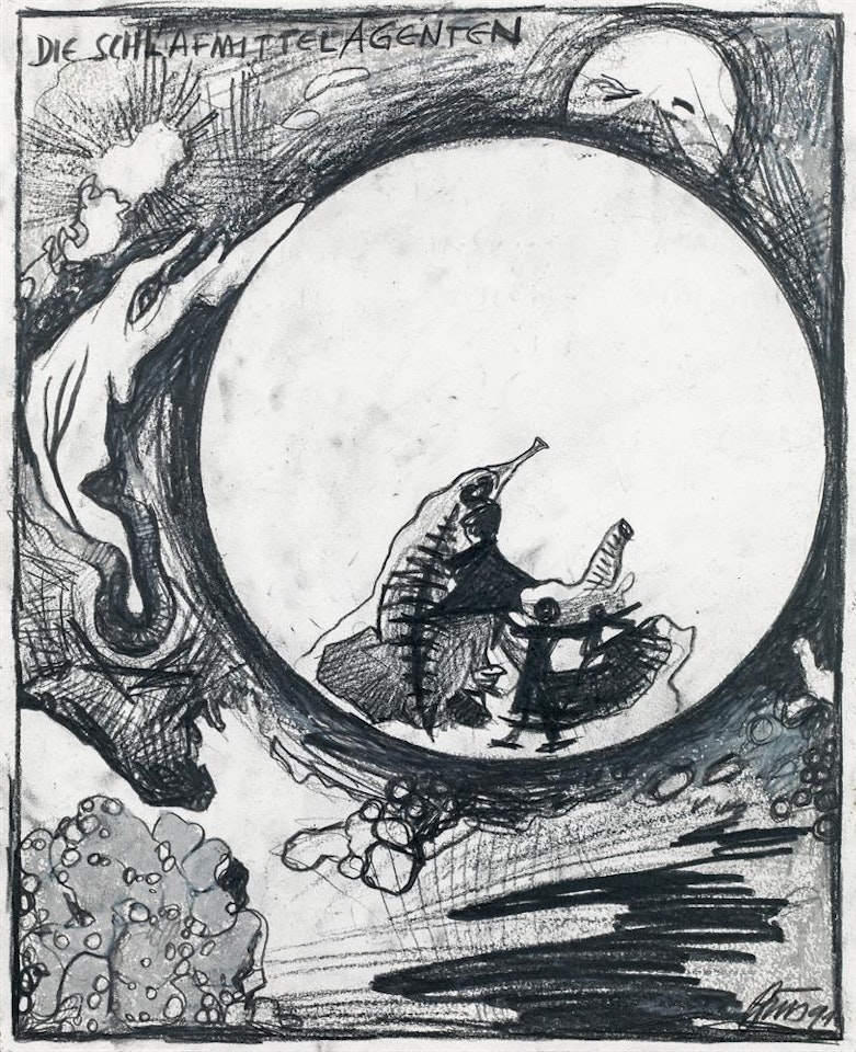"Die Schlafmittelagenten" by Gunter Brus