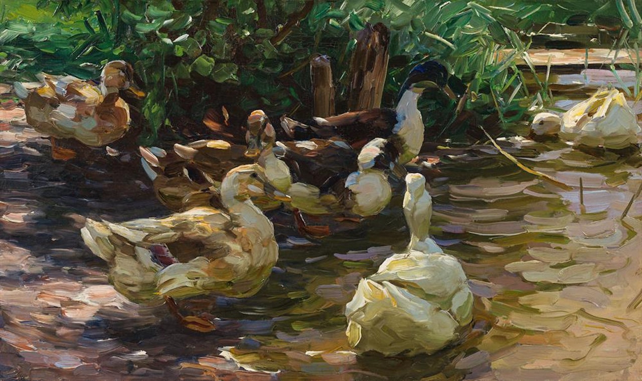 "In sonnigem Wasser" by Alexander Koester