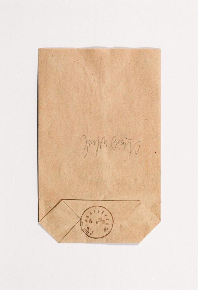 DDR-Tüte by Joseph Beuys