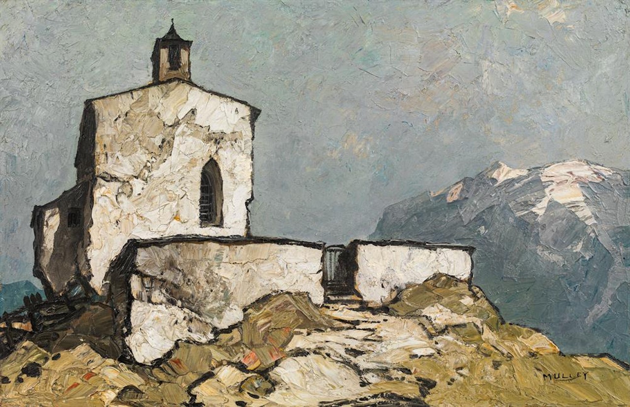 Mountain chapel by Oskar Mulley