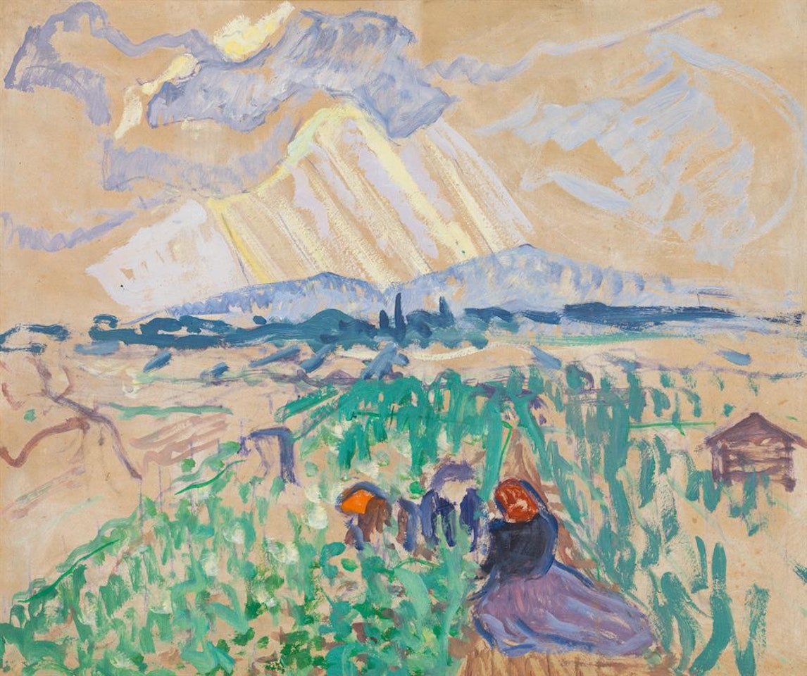 "Zwischen Himmel und Erde" by Broncia Koller-Pinell