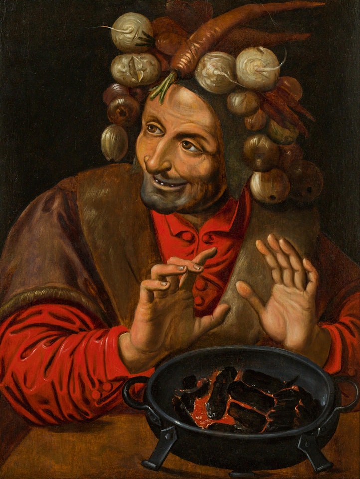 Allegory of winter by Flemish School