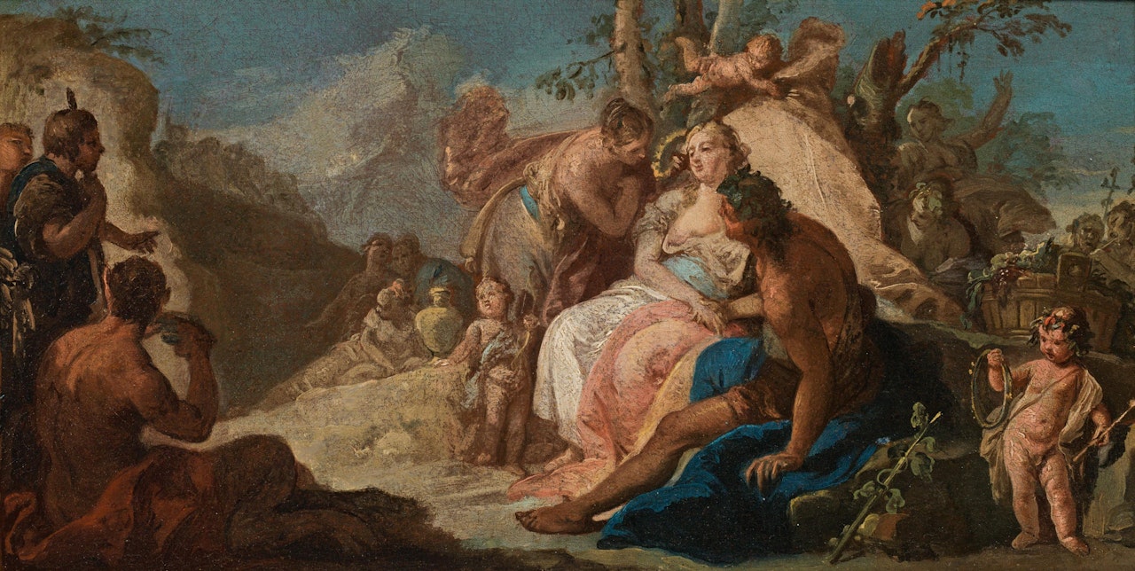 Bacchus and Ariadne by Sebastiano Ricci