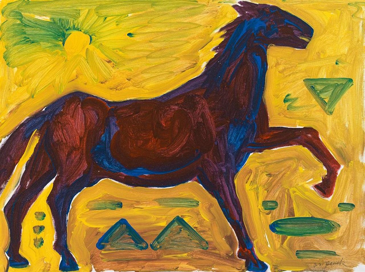 "Kaiserlicher She" by A.R. Penck