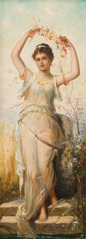 The summer by Hans Zatzka