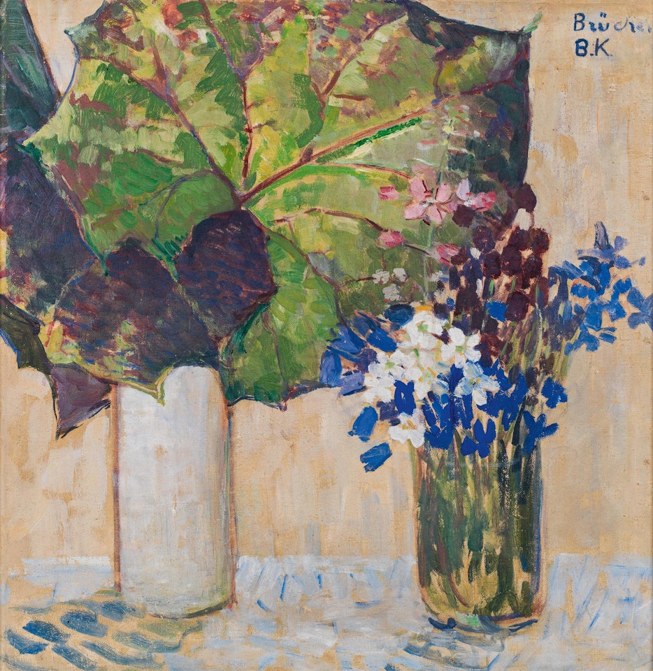 Flower still life by Broncia Koller-Pinell