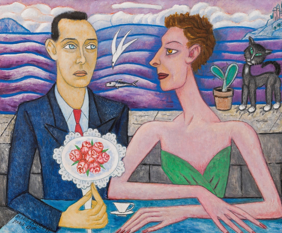 Lovers by Marie Vassilieff