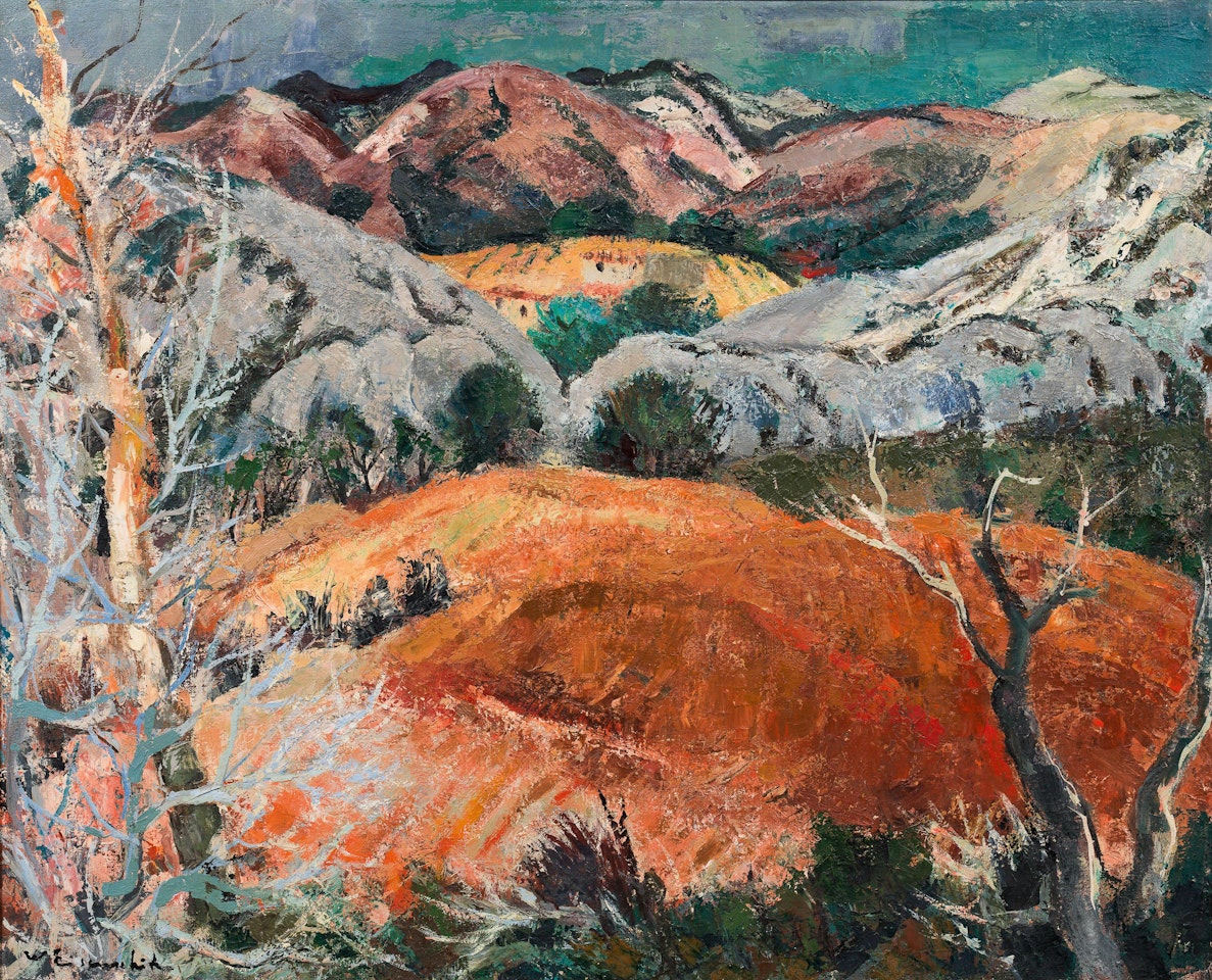 Landscape in the Drôme by Willy Eisenschitz