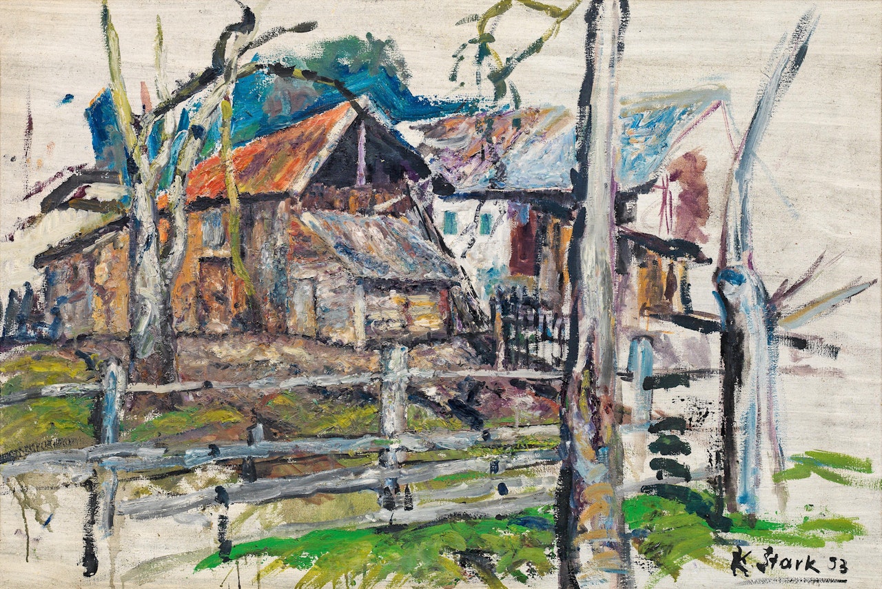 Farmstead, Carinthia by Karl Stark