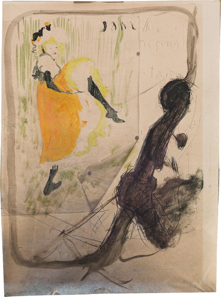 Jane Avril by Henri de Toulouse-Lautrec