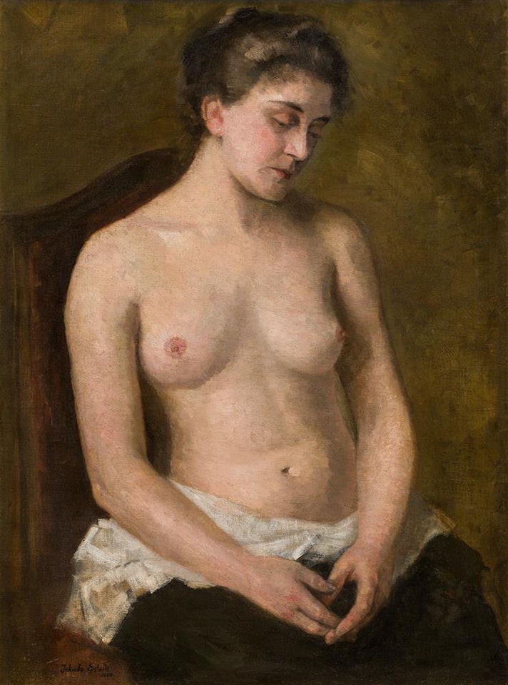 Female nude by Jehudo Epstein
