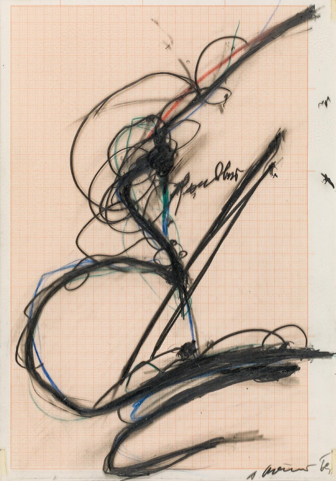 Untitled by Arnulf Rainer