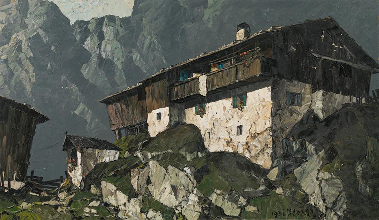 "Bergbauernhof" by Oskar Mulley