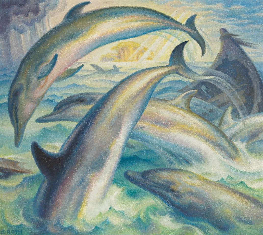 "Die Insel" by Norbertine Bresslern-Roth