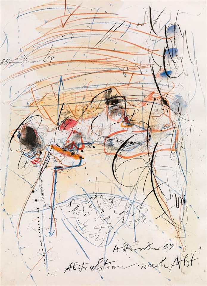 "Abstraktion nach Akt" by Hans Staudacher