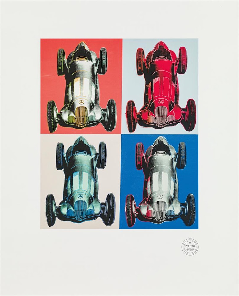 Mercedes-Benz W 125 by Andy Warhol