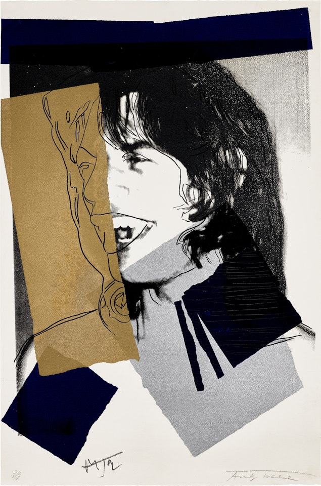 Mick Jagger (F. & S. 142) by Andy Warhol