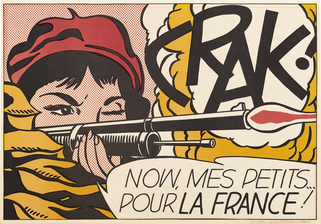 Crak! (C. II.2) by Roy Lichtenstein