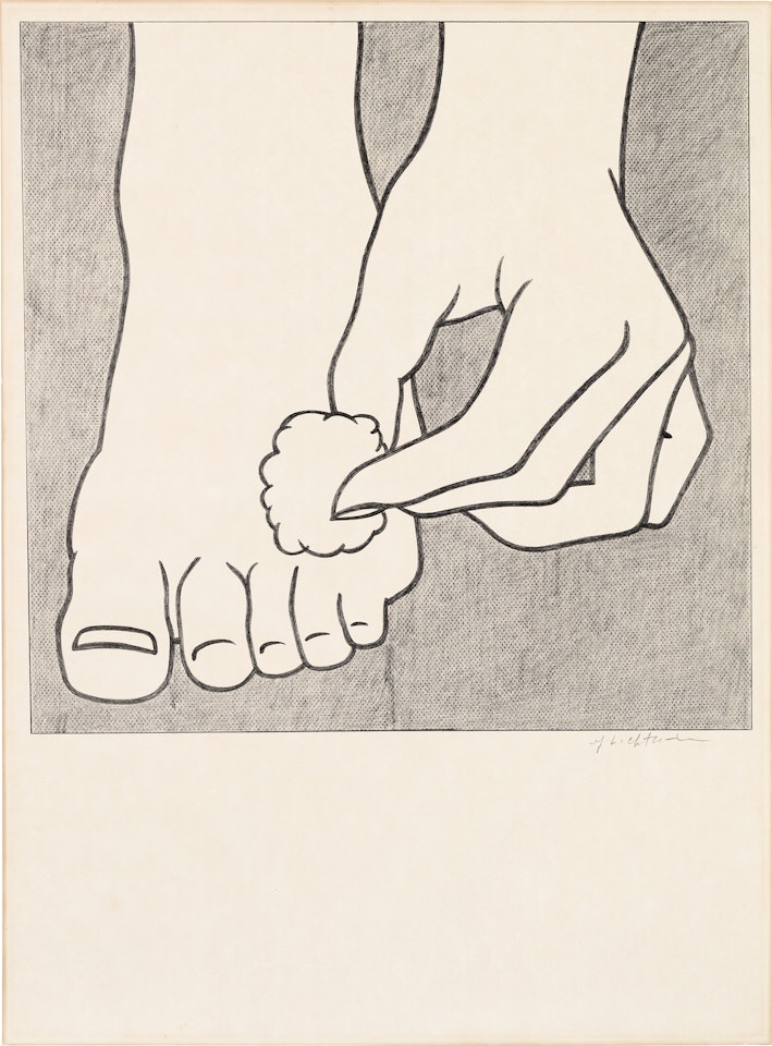 Foot Medication (C. App. 3) by Roy Lichtenstein