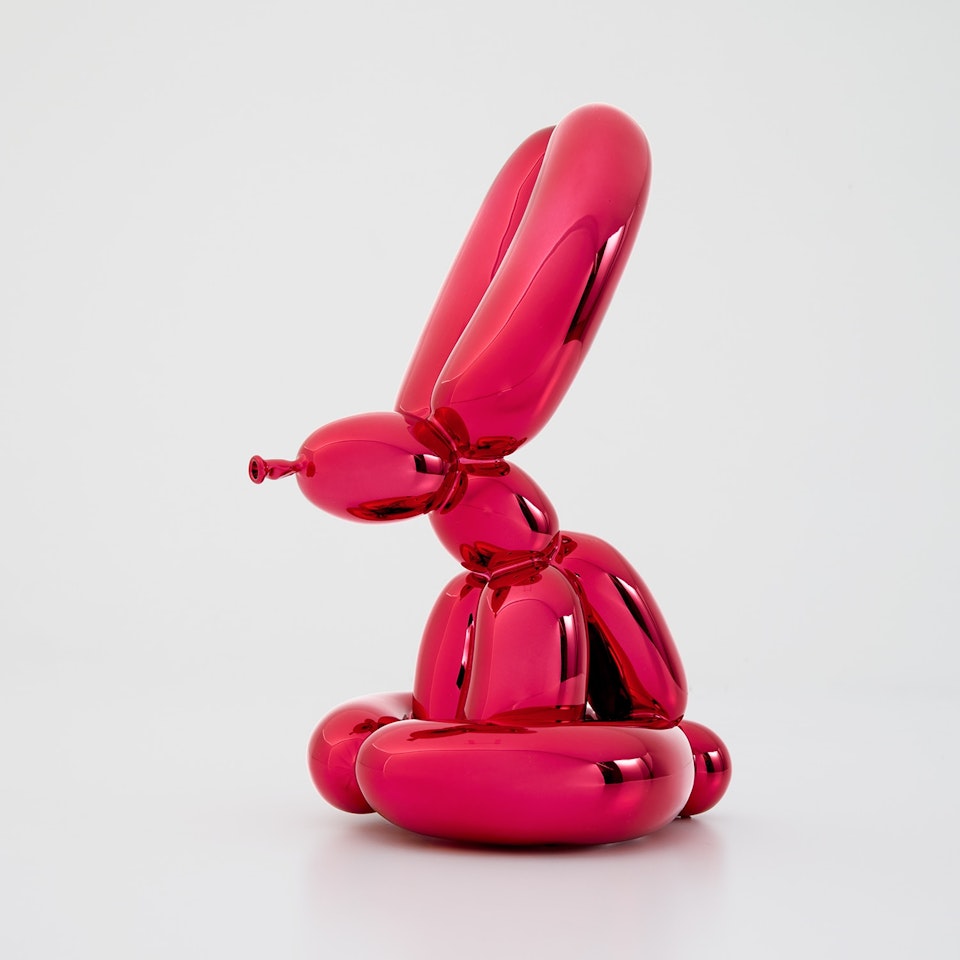 Balloon Rabbit (Red) by Jeff Koons