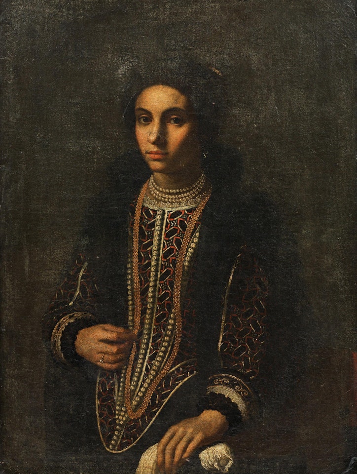 Portrait of a woman by Italian School