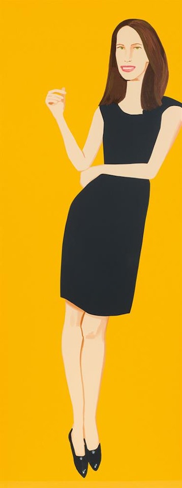 Black Dress - Christy (Turlington) by Alex Katz