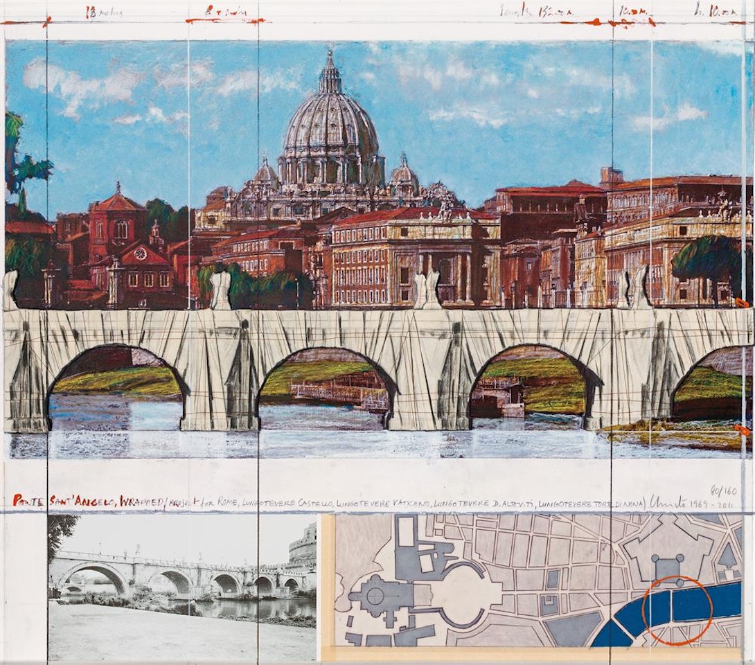 Ponte Sant'Angelo by Christo