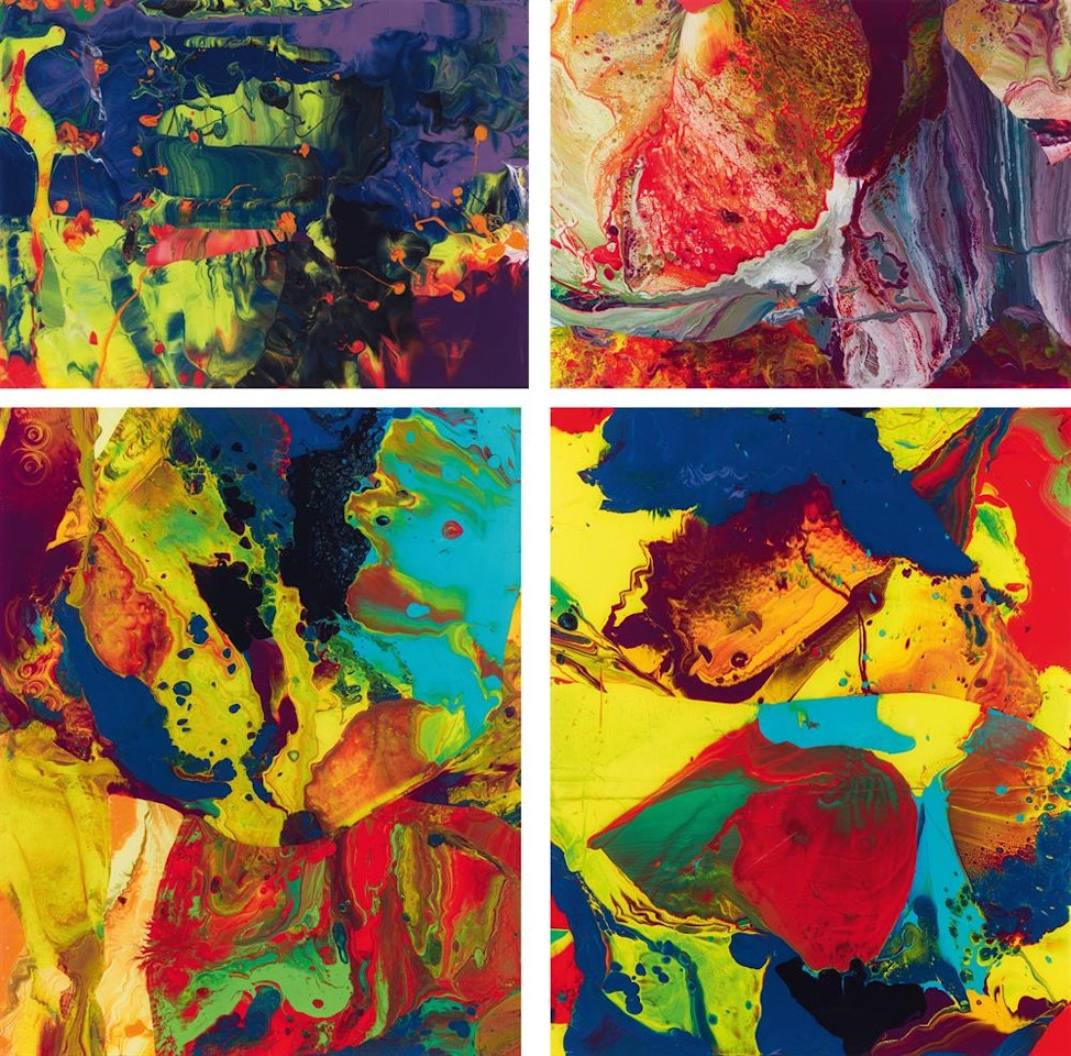 Ifrit (P08); Bagdad (P09); Bagdad (P10); Aladin (P11) by Gerhard Richter