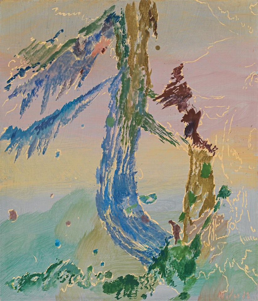 "Wie ein Lärchenbaum" by Max Weiler