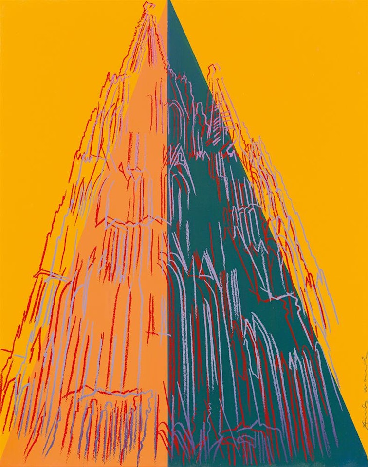 "Cologne Cathedral" by Andy Warhol