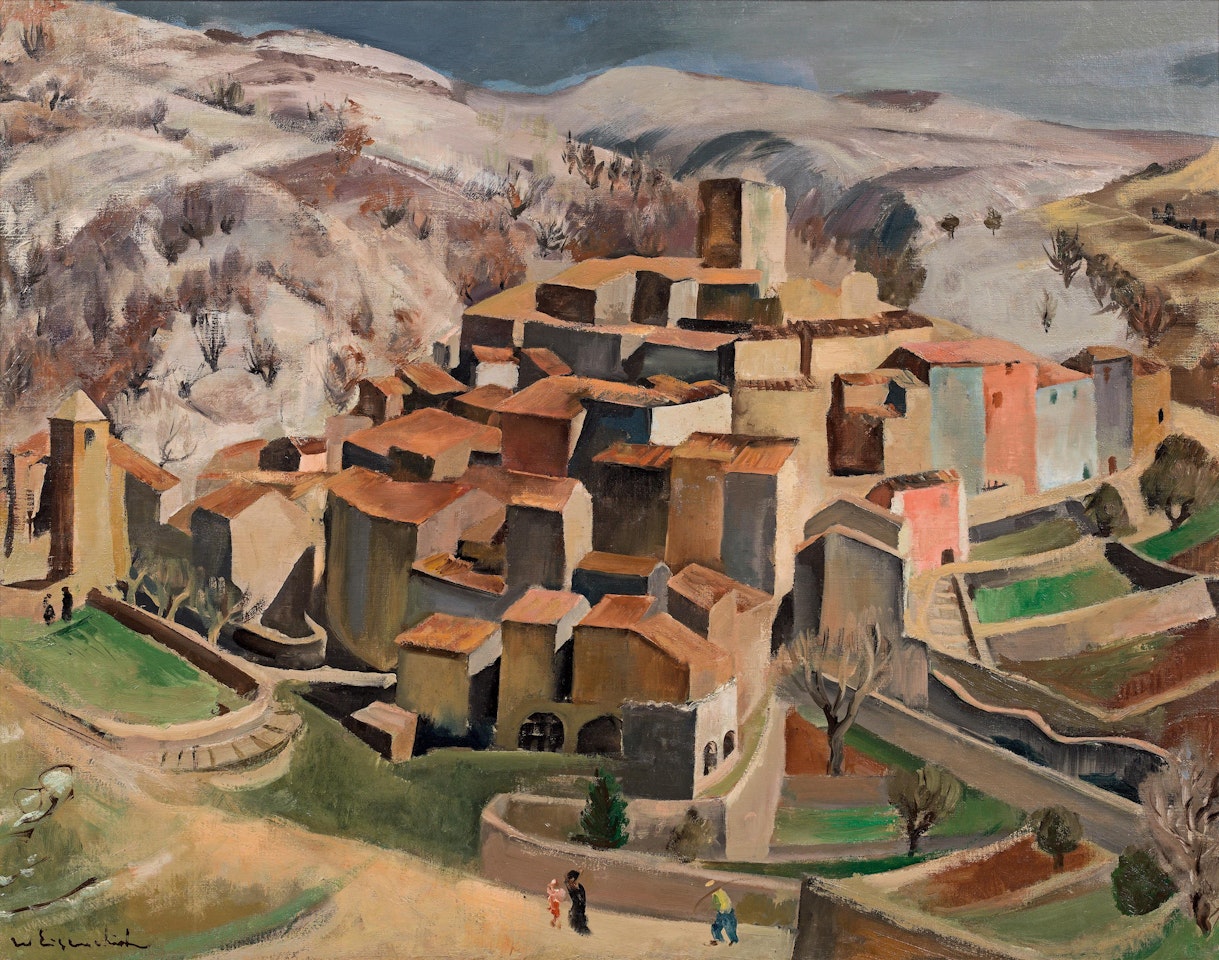 Village in the Provence (Le Revest) by Willy Eisenschitz