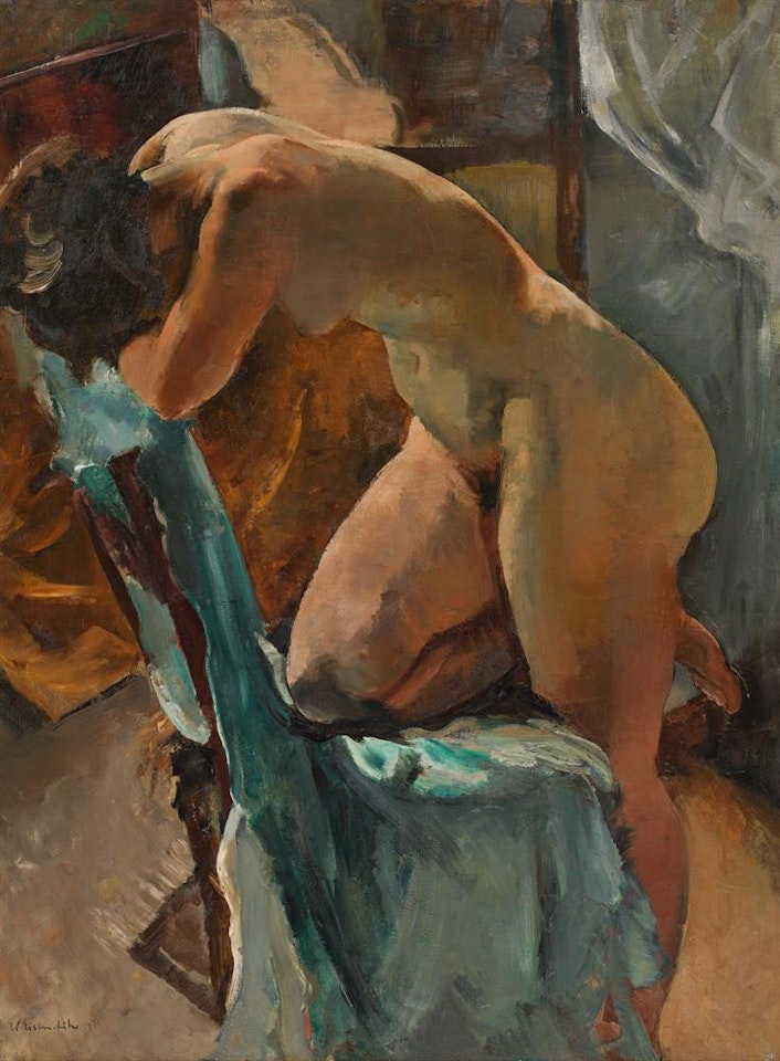Female nude by Willy Eisenschitz