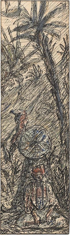 Warrior by Alfred Kubin
