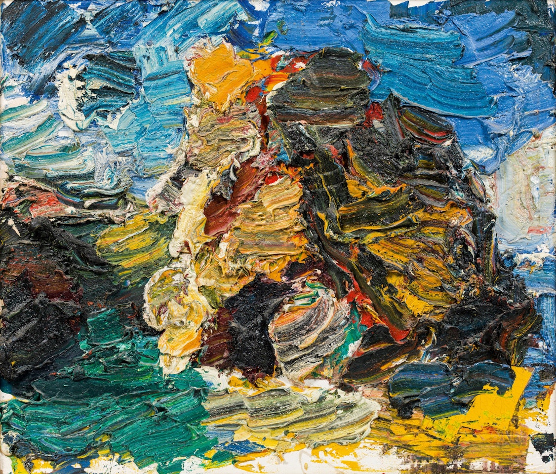 Cliff in Greece by Franz Grabmayr