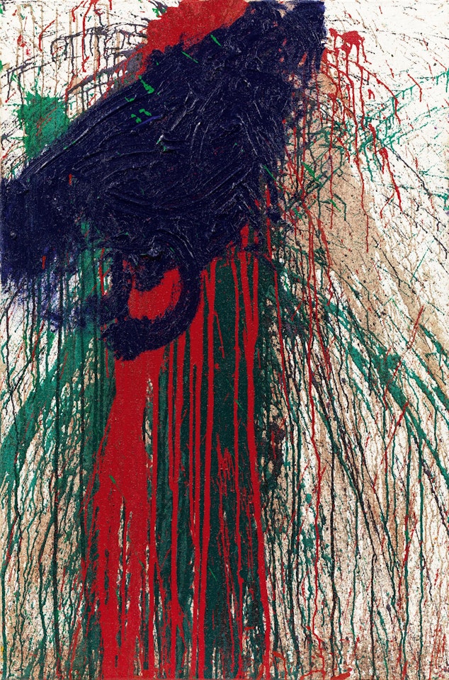 Schüttbild by Hermann Nitsch