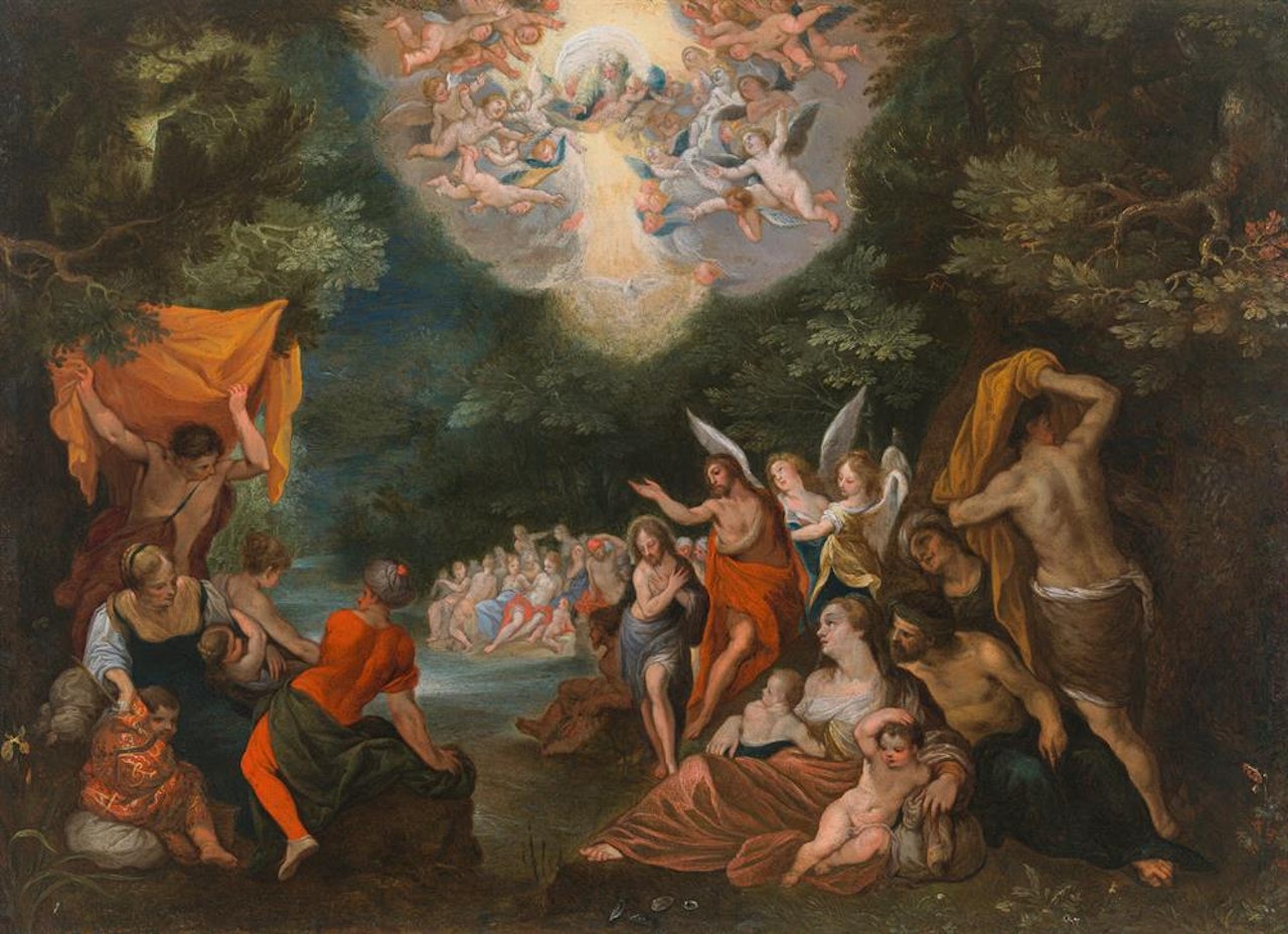 Baptism of Christ by Jan Brueghel the Younger