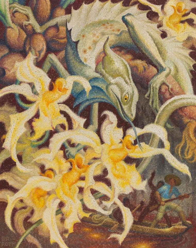 "Orchideenjäger II" by Norbertine Bresslern-Roth