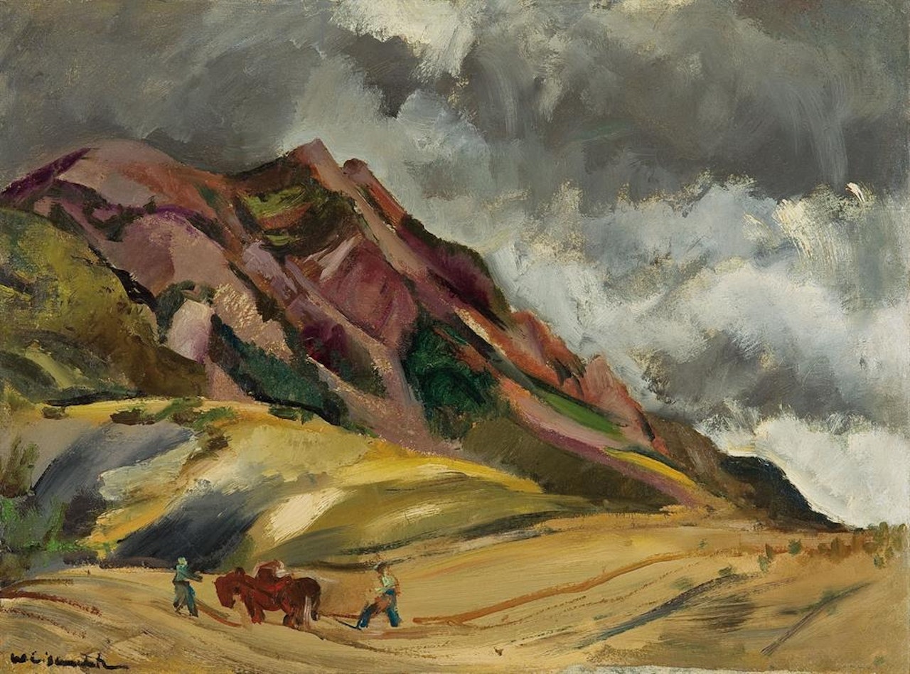 Farmers in the Provence by Willy Eisenschitz