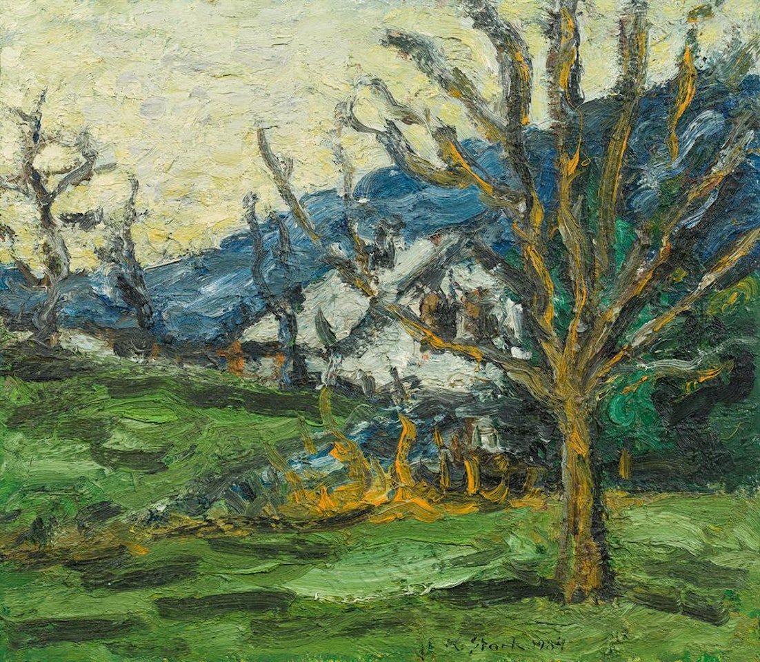 The artist's house, Drautal by Karl Stark