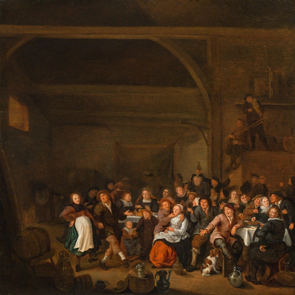 A merry company by Jan Miense Molenaer