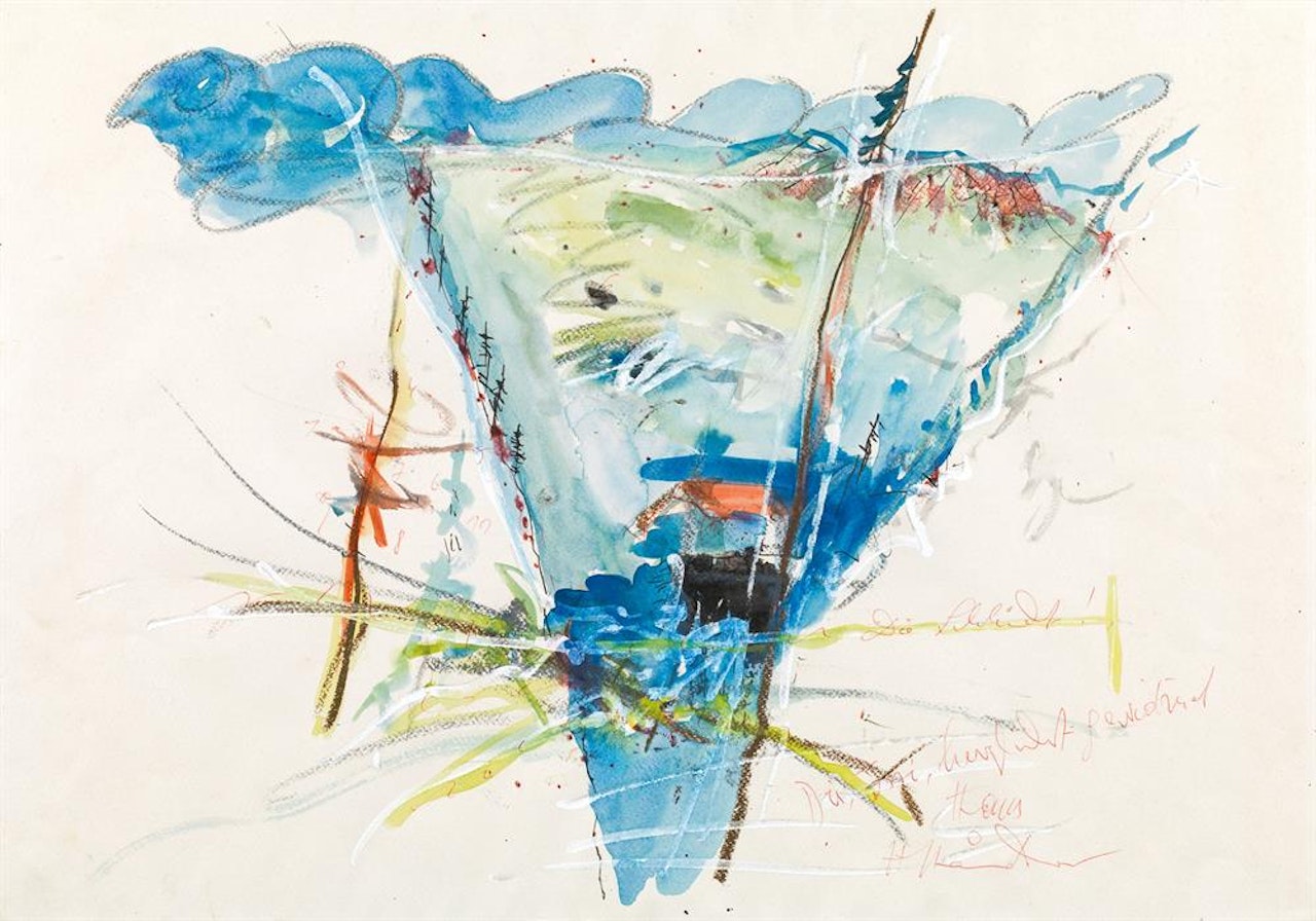 "Die Schlucht" by Hans Staudacher
