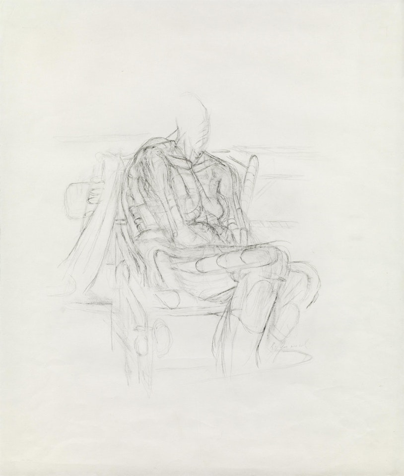 Convolute of two works: nude views by Bruno Gironcoli