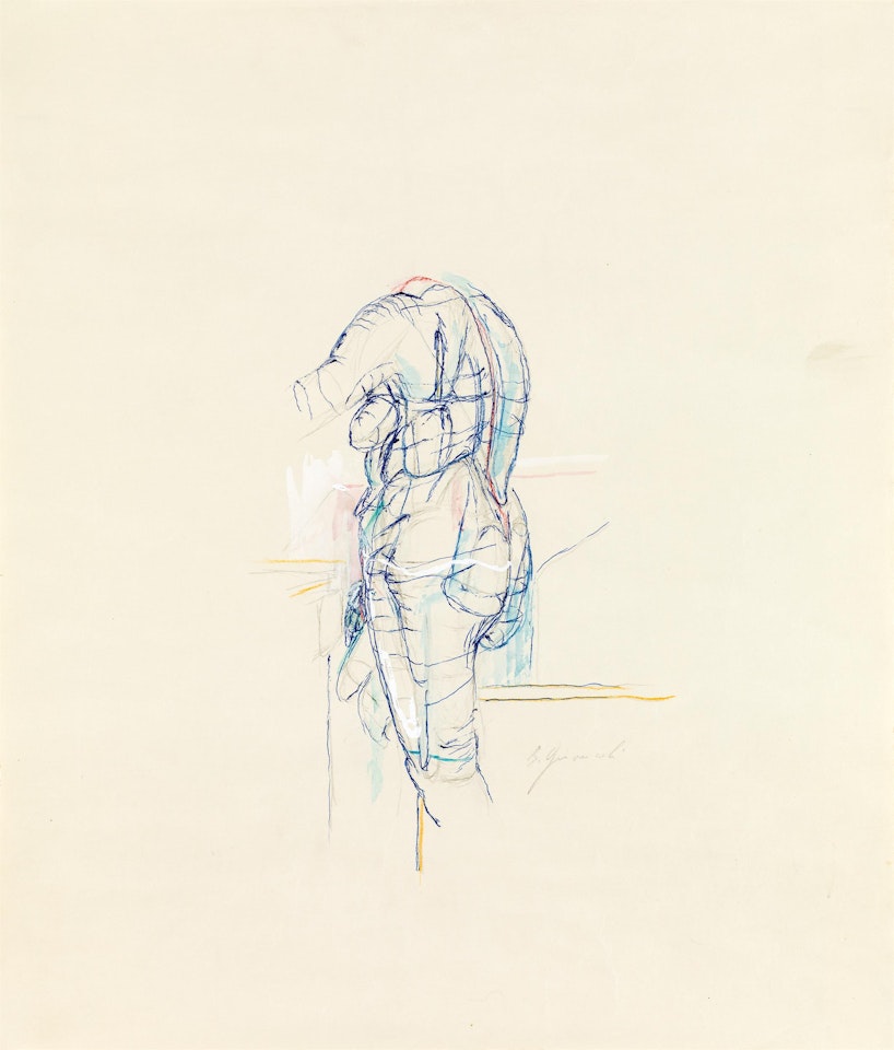 Nude sketch by Bruno Gironcoli