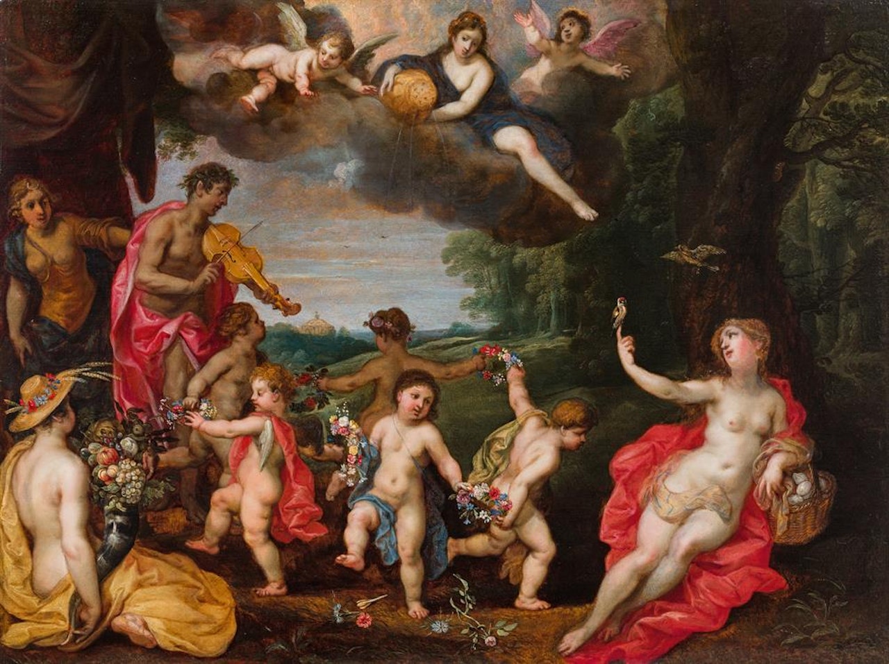 "Allegory of Love" (or "Allegory of Abundance") by Jan Brueghel the Younger